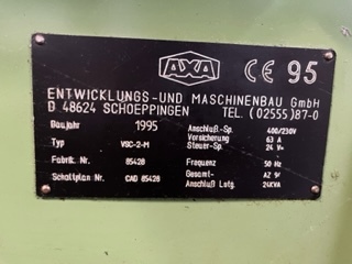 Milling machine AXA VSC 2 M

-3