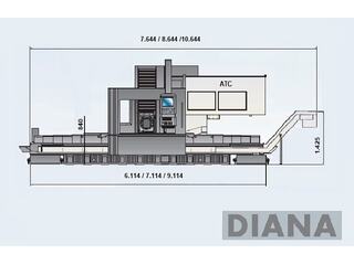 Correa Diana 20 Bed milling machine-5