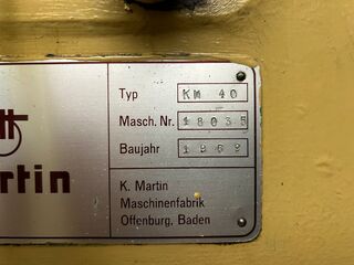Lathe machine Martin KM40 x 1400 

-7