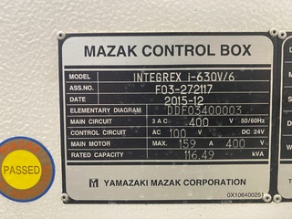 Milling machine Mazak Integrex i 630 V/6

-10