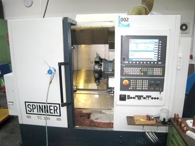more images Lathe machine SPINNER TC 300-52 MCY

