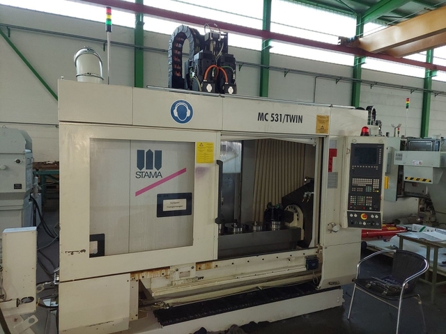 more images Milling machine Stama MC 531 x 1000 Twin

